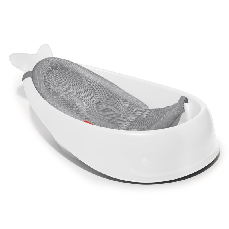 Skip Hop - Børnebadekar med ergonomisk måtte MOBY 3 hvid