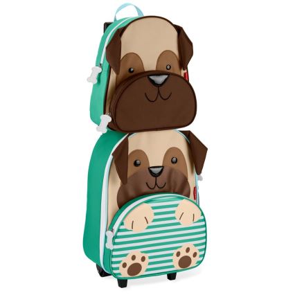 Skip Hop - Børne rejsesuitcase ZOO Mops