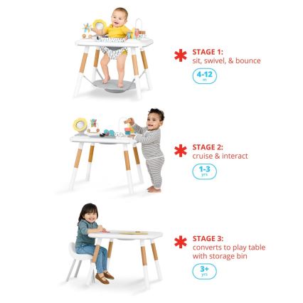 Skip Hop - Legecenter til børn 3-i-1 DISCOVEROSITY 3xAAA
