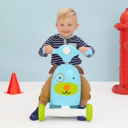 Skip Hop - Løbecykel 3-i-1 ZOO hund 3xAAA
