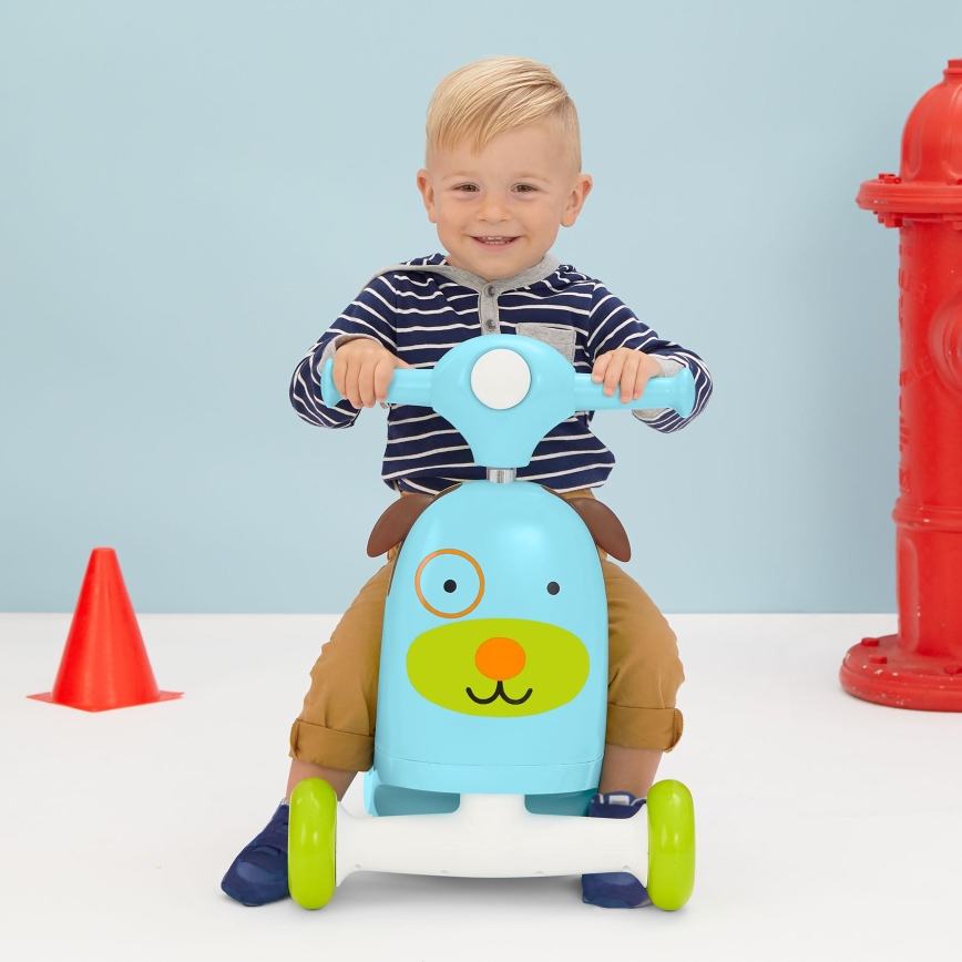 Skip Hop - Løbecykel 3-i-1 ZOO hund 3xAAA