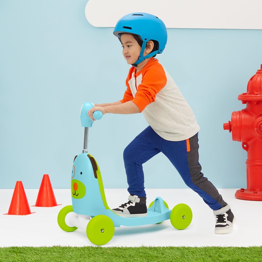 Skip Hop - Løbecykel 3-i-1 ZOO hund 3xAAA