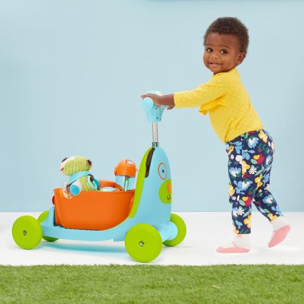 Skip Hop - Løbecykel 3-i-1 ZOO hund 3xAAA