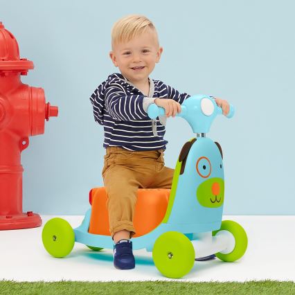 Skip Hop - Løbecykel 3-i-1 ZOO hund 3xAAA