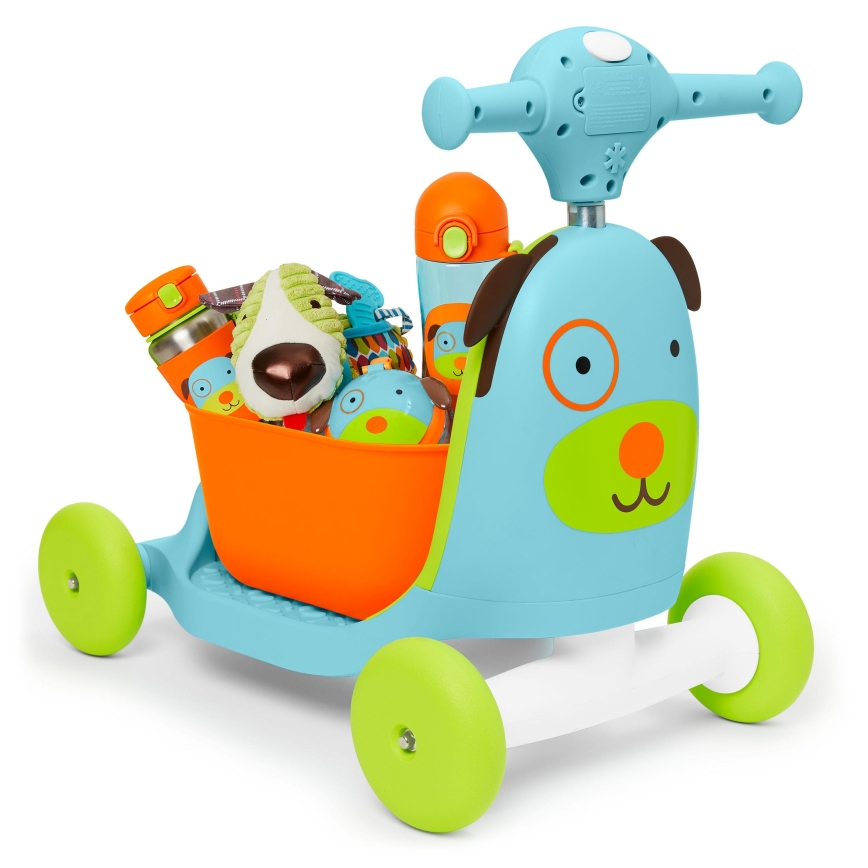 Skip Hop - Løbecykel 3-i-1 ZOO hund 3xAAA