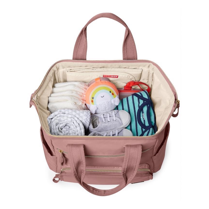 Skip Hop - Skiftetaske til barnevogn MAINFRAME Dusty rose