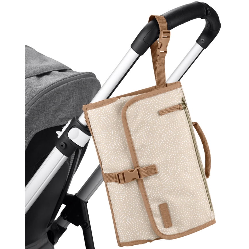 Skip Hop - Rejse pusleunderlag og taske 2-i-1 PRONTO beige
