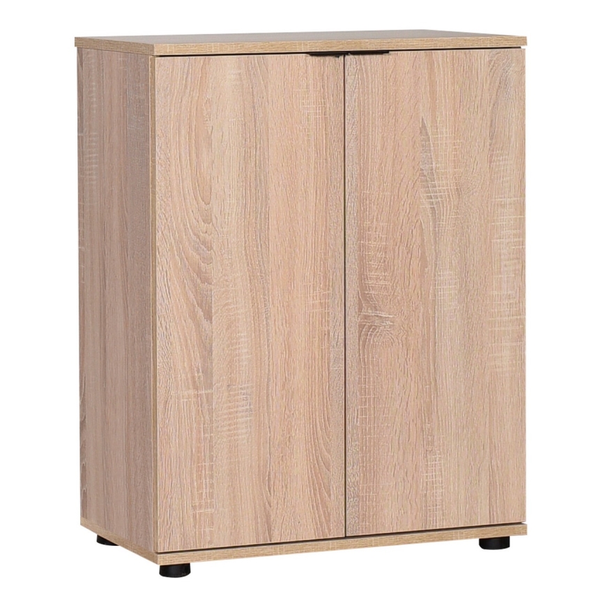 Skoskab 78x60 cm brun