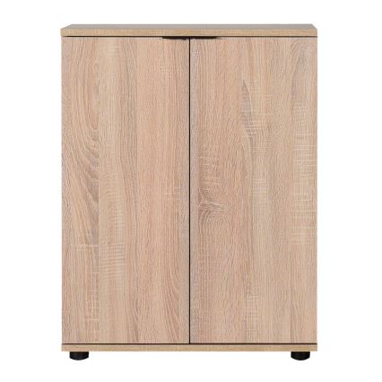 Skoskab 78x60 cm brun