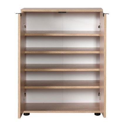 Skoskab 78x60 cm brun