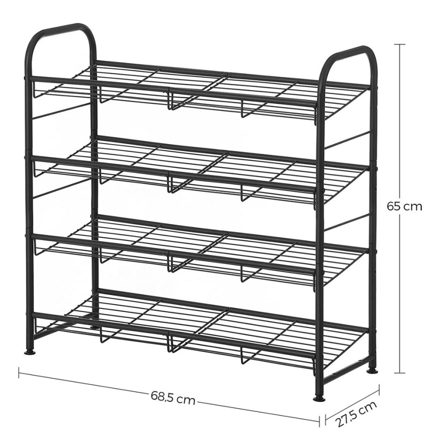 Skoskab ALVORO sort