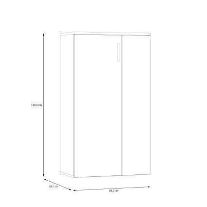 Skoskab ETON artisan-eg/grøn