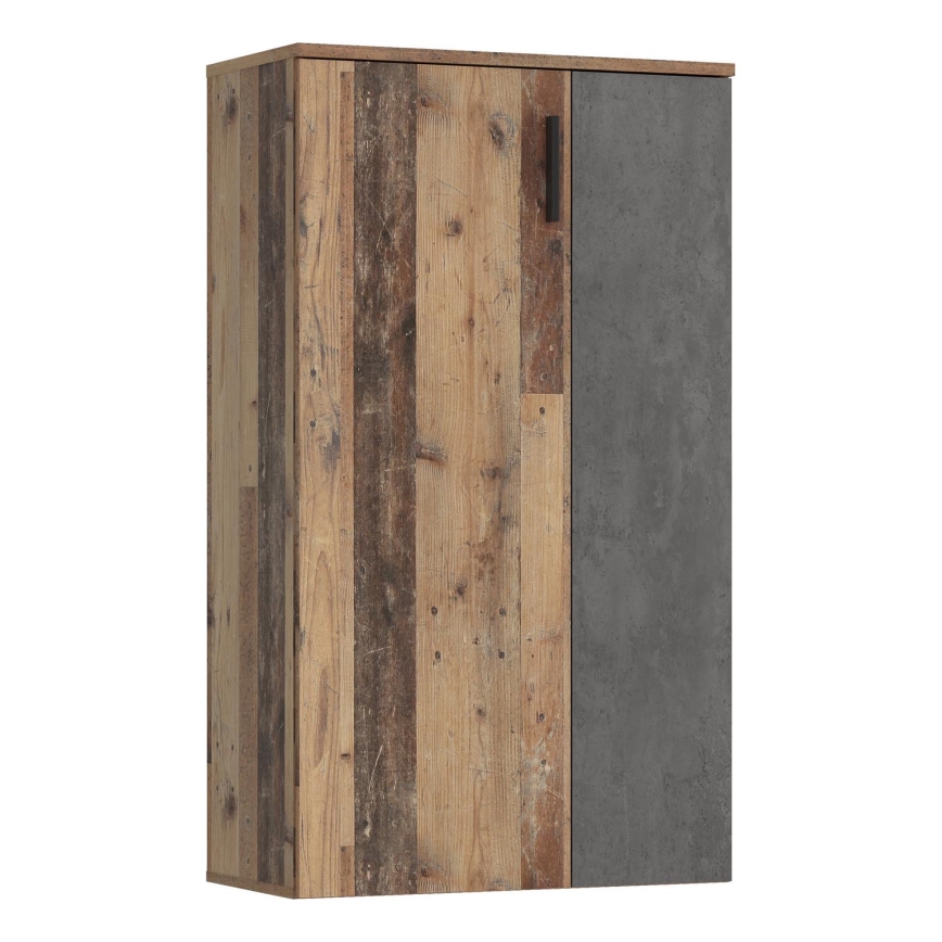 Skoskab ETON brun/antracit