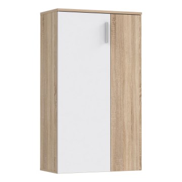 Skoskab ETON sonoma-eg/hvid