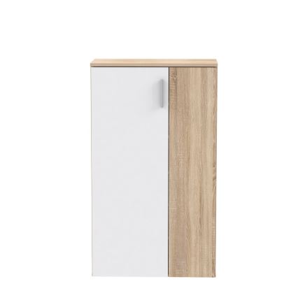 Skoskab ETON sonoma-eg/hvid