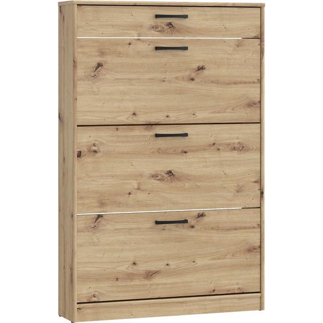 Skoskab KAVI i artisan-egetræ