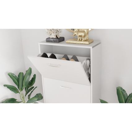 Skoskab PIGO 60x109x25 cm hvid