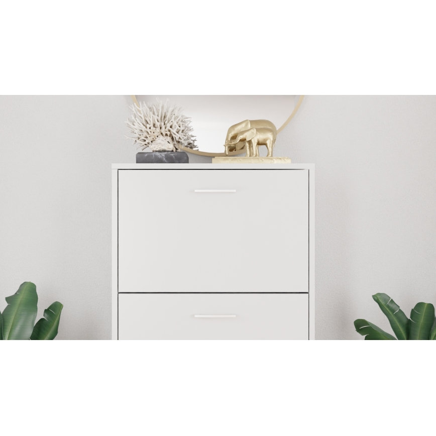Skoskab PIGO 60x109x25 cm hvid