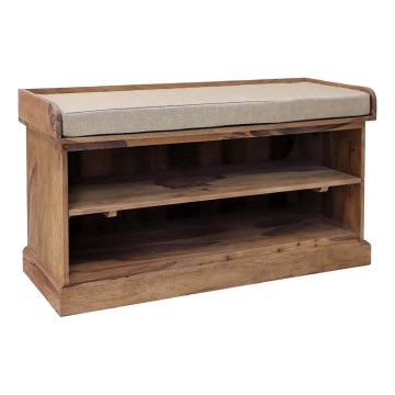 Skoskab RAMI 60x105 cm massivt træ/rosentræ