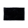 Skridsikker badeværelsesmåtte CHENILLE 50x80 cm sort