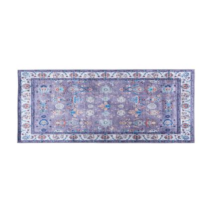 Skridsikkert orientalsk tæppe PRINT SHINE 70x140 cm, blå