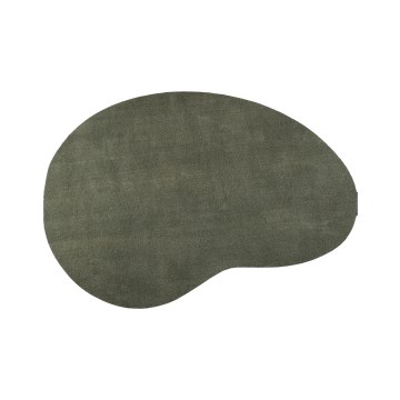 Skridsikkert tæppe LOREN 120x170 cm mørkegrøn