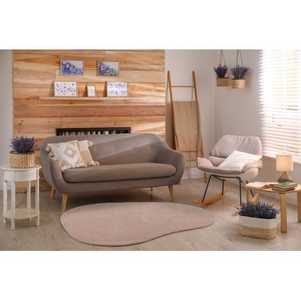 Skridsikkert tæppe LOREN 160x230 cm beige