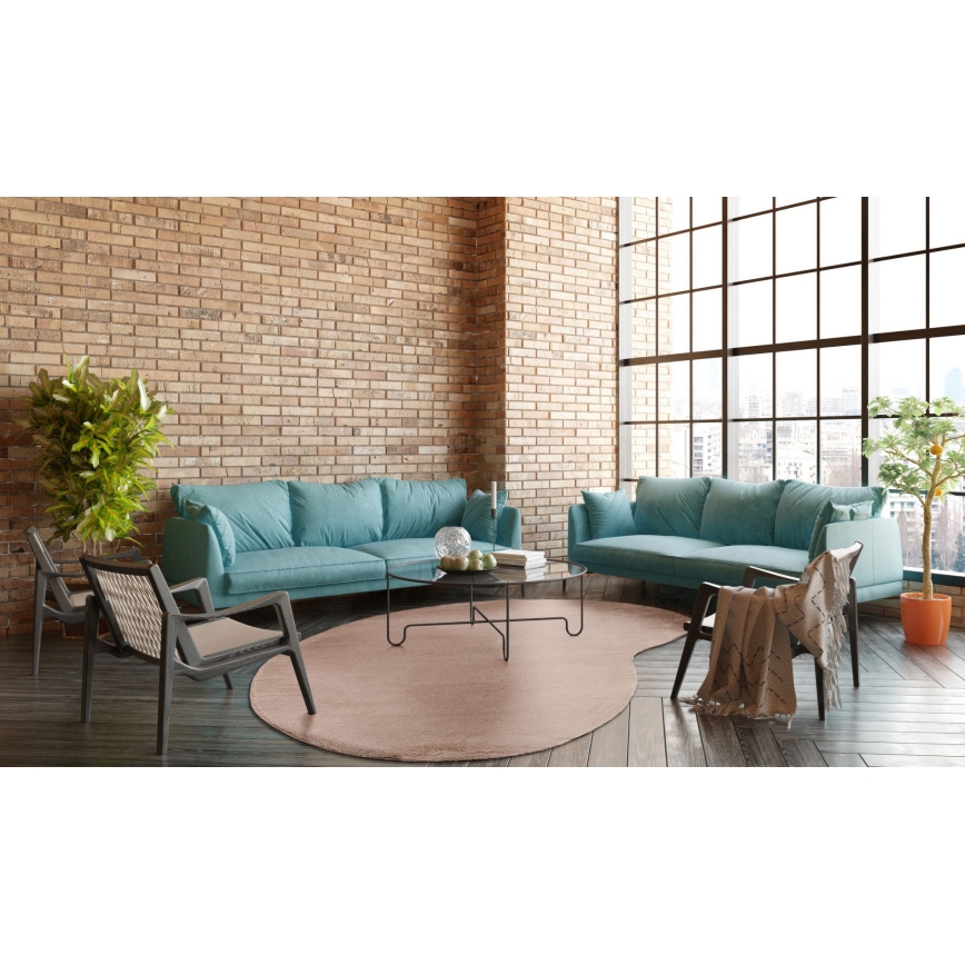Skridsikkert tæppe LOREN 160x230 cm beige
