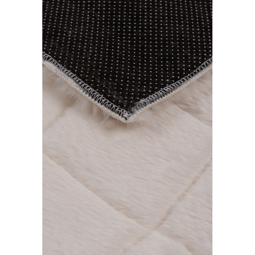 Skridsikkert tæppe MODENA NEW 120x160 cm, cremefarvet