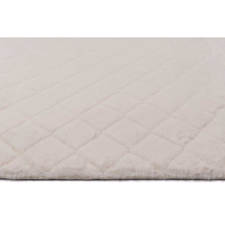 Skridsikkert tæppe MODENA NEW 120x160 cm, cremefarvet