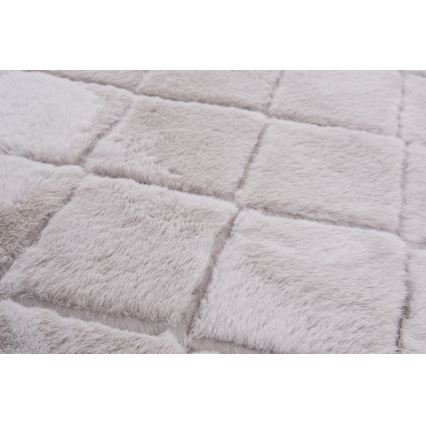 Skridsikkert tæppe MODENA NEW 120x160 cm lysegrå