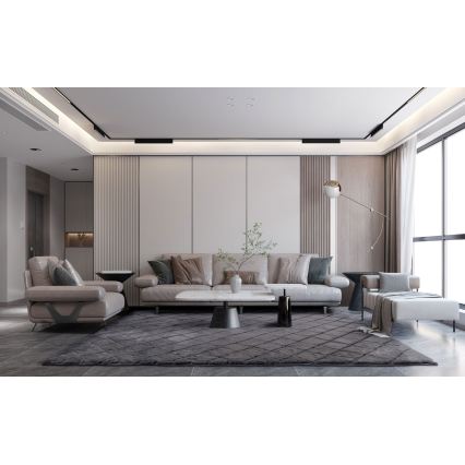 Skridsikkert tæppe MODENA NEW 60x100 cm, antracit