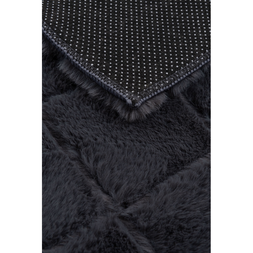 Skridsikkert tæppe MODENA NEW 60x100 cm, antracit