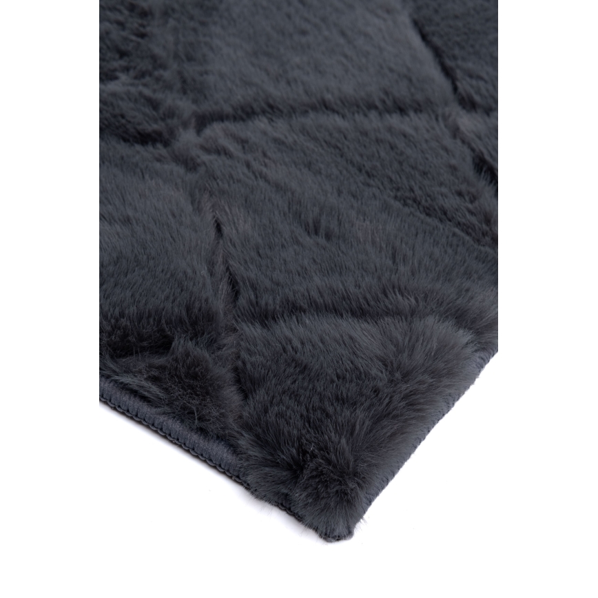 Skridsikkert tæppe MODENA NEW 60x100 cm, antracit