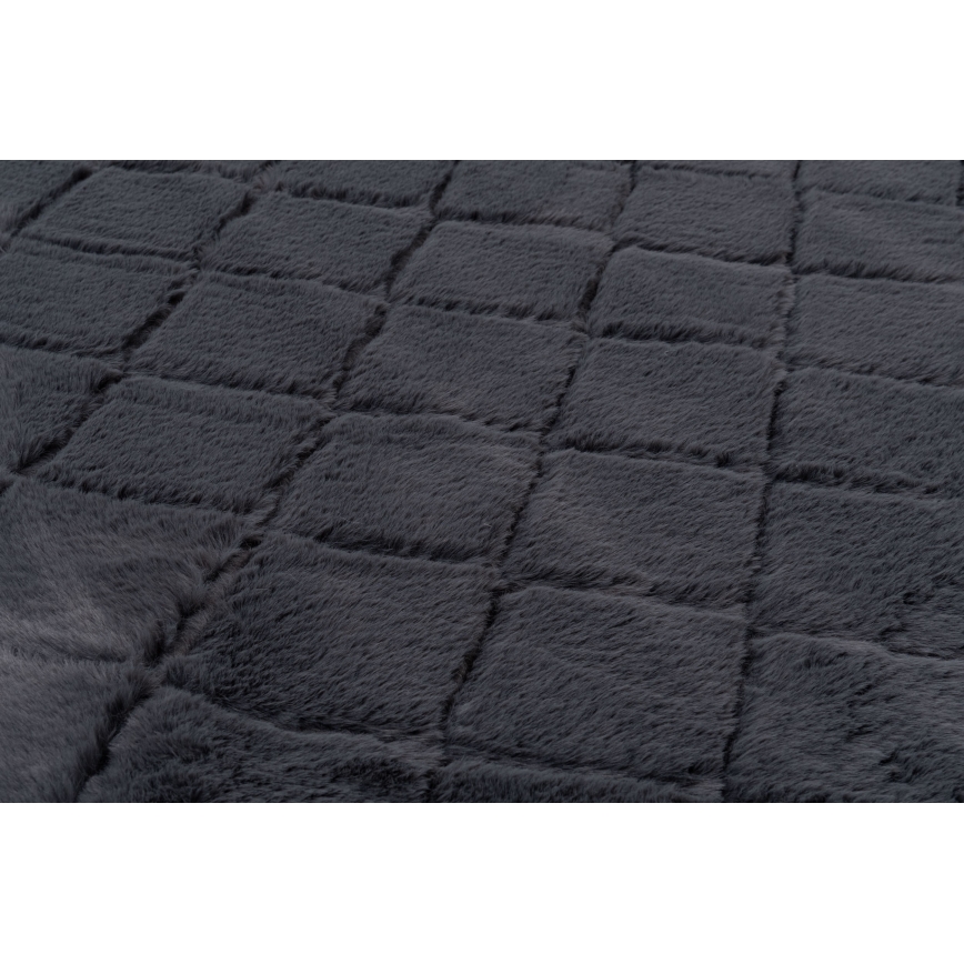 Skridsikkert tæppe MODENA NEW 60x100 cm, antracit