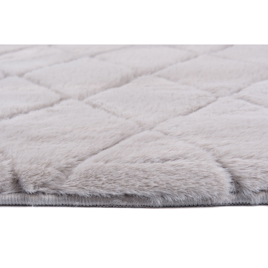 Skridsikkert tæppe MODENA NEW 60x100 cm lysegrå