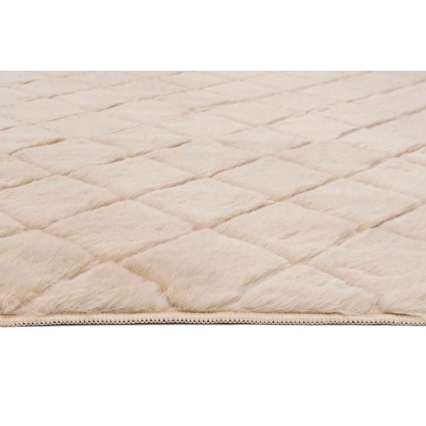 Skridsikkert tæppe MODENA NEW 80x140 cm beige