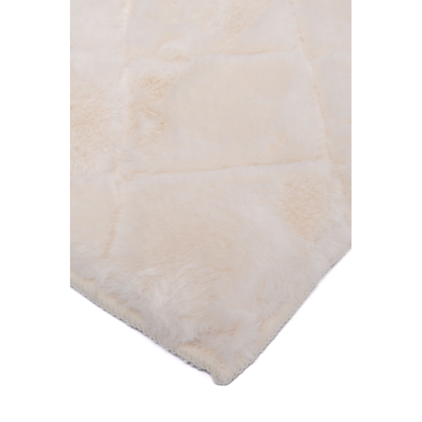 Skridsikkert tæppe MODENA NEW 80x140 cm cremefarvet