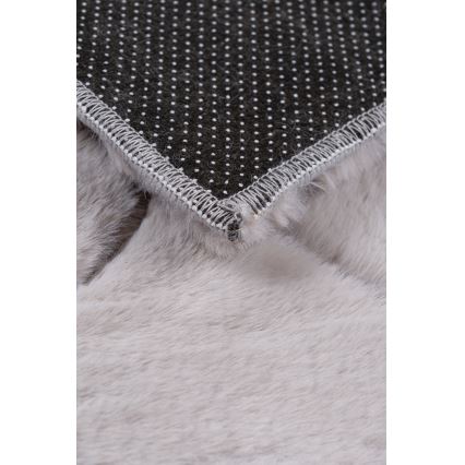 Skridsikkert tæppe MODENA NEW 80x140 cm, lysegrå