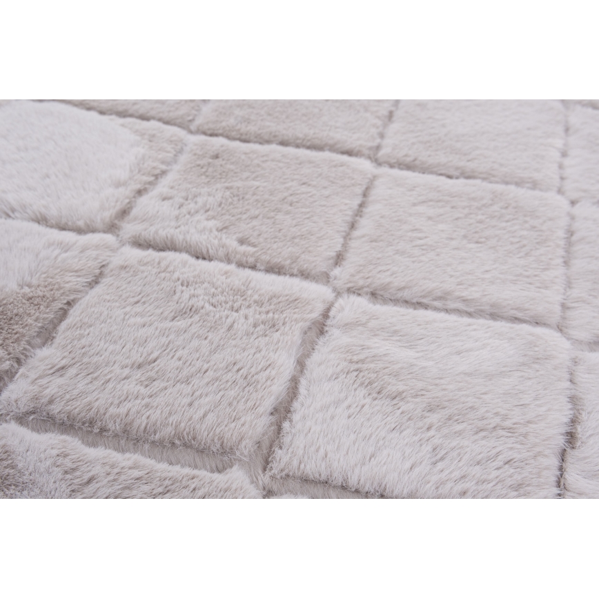 Skridsikkert tæppe MODENA NEW 80x140 cm, lysegrå