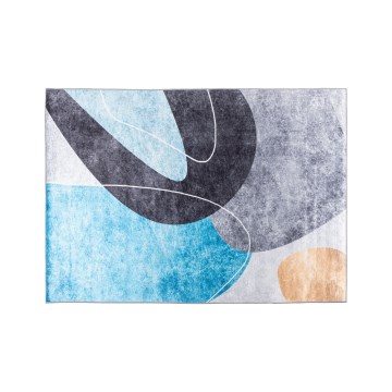 Skridsikkert tæppe PRINT SHINE 120x170 cm multifarvet