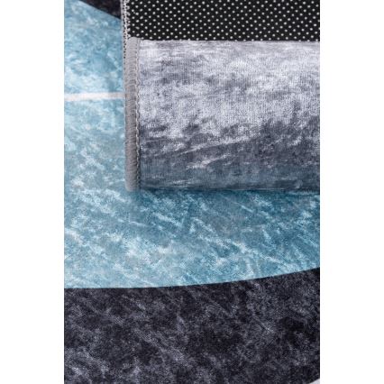 Skridsikkert tæppe PRINT SHINE 70x140 cm flerfarvet