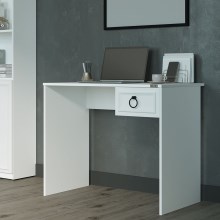 Skrivebord 75x90 cm hvid