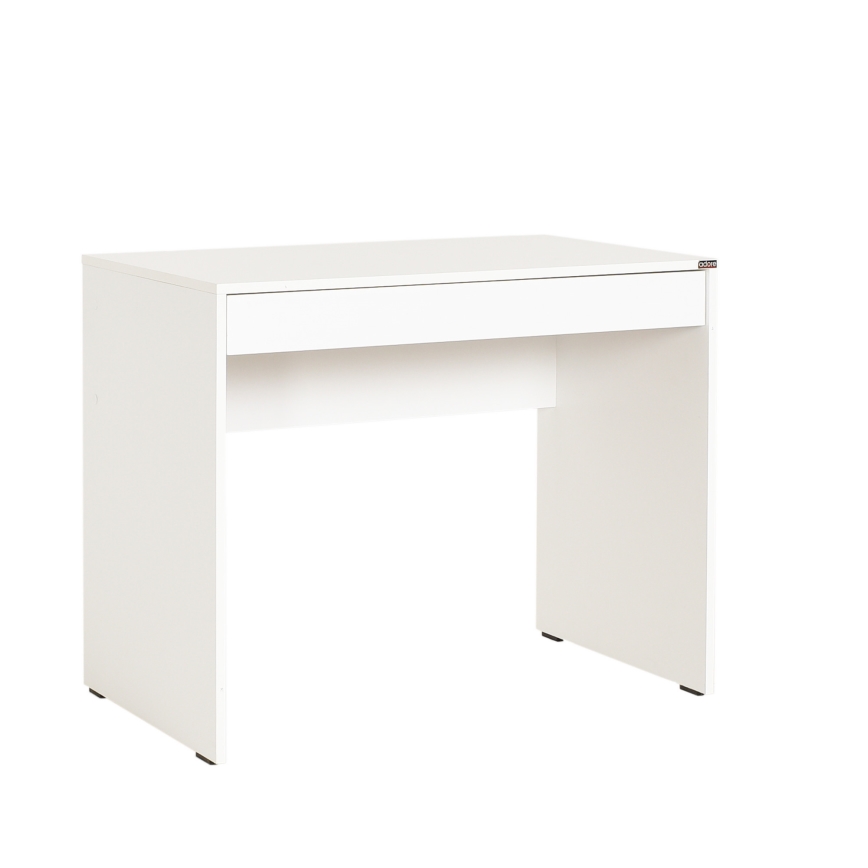 Skrivebord 75x90 cm hvid