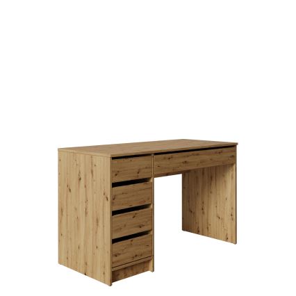 Skrivebord ADA 76x120 cm, Artisan-eg