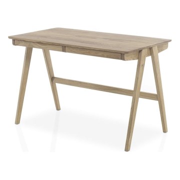 Skrivebord AMIRON i egetræ