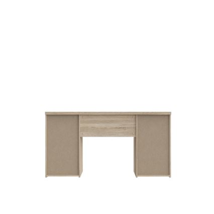 Skrivebord ARENO hvid/sonoma-eg