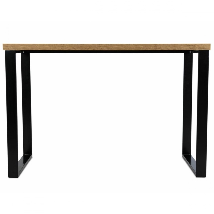 Skrivebord BLAT 120x60 cm sort/brun