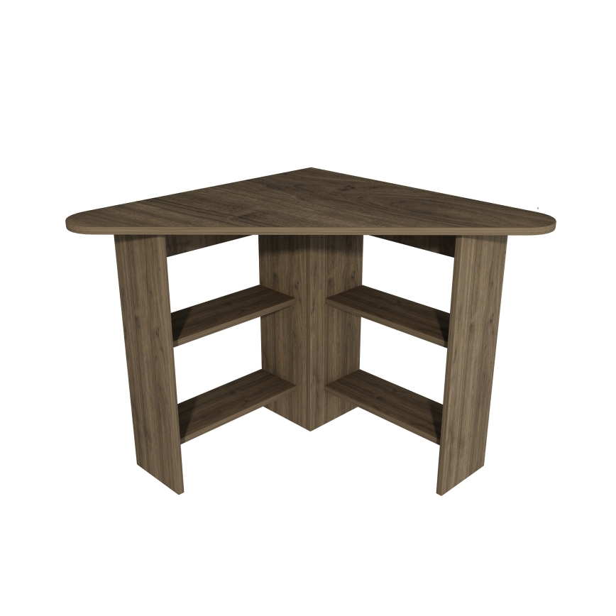 Skrivebord CORNER 73,8x80 cm brun