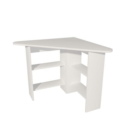 Skrivebord CORNER 73,8x80 cm hvid